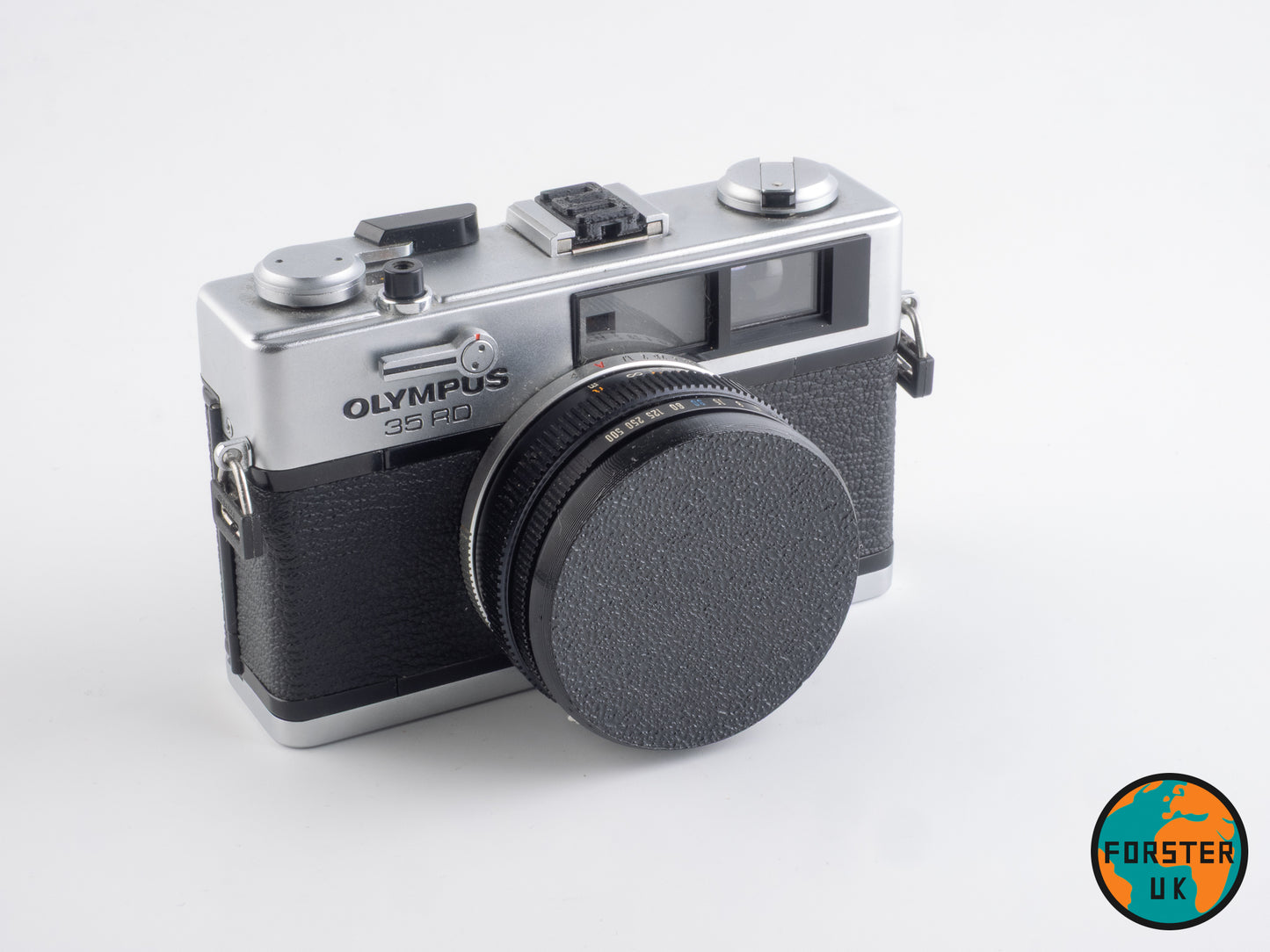 Olympus 35 SP, RD, LC, DC, UC Flexible Lens Caps & Hot Shoe Covers By Forster UK