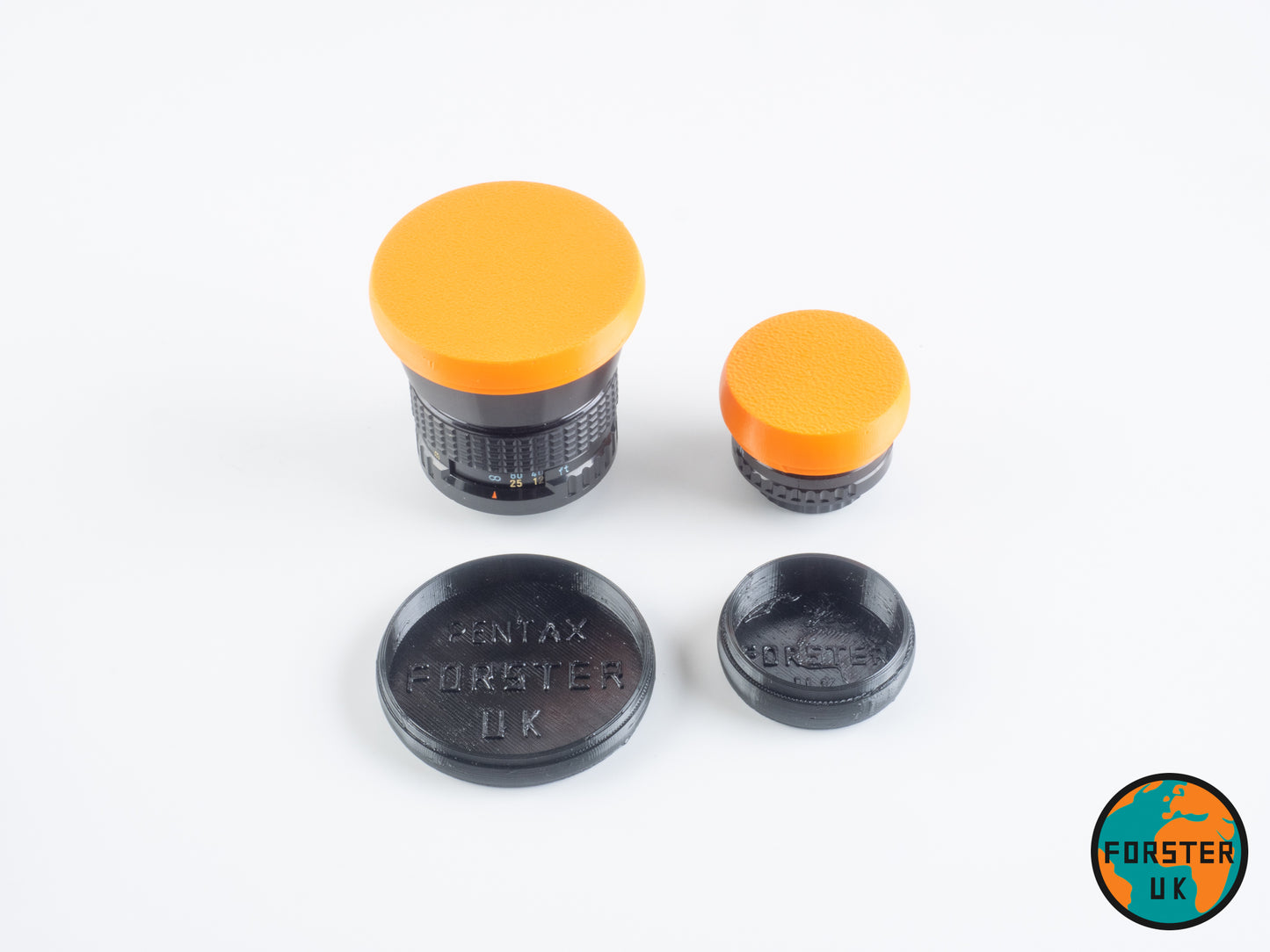 Pentax Auto 110 Flexible Front Lens Caps By Forster UK