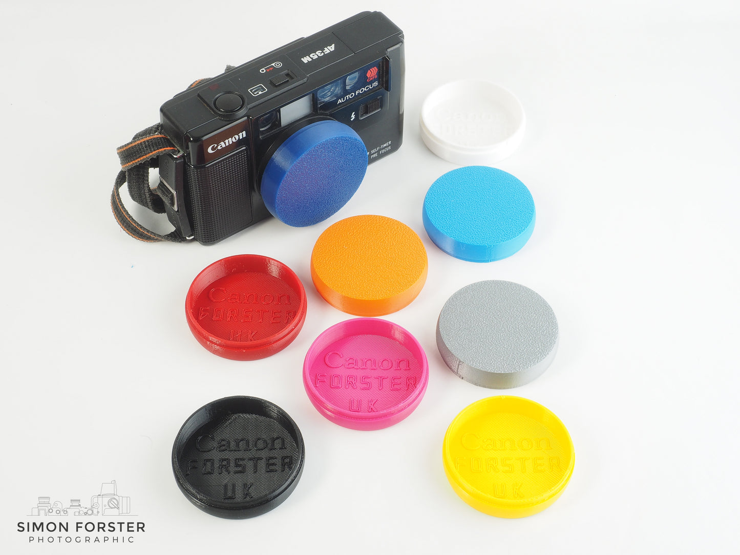 Canon AF35M & AF35ML Flexible Lens Cap By Forster UK