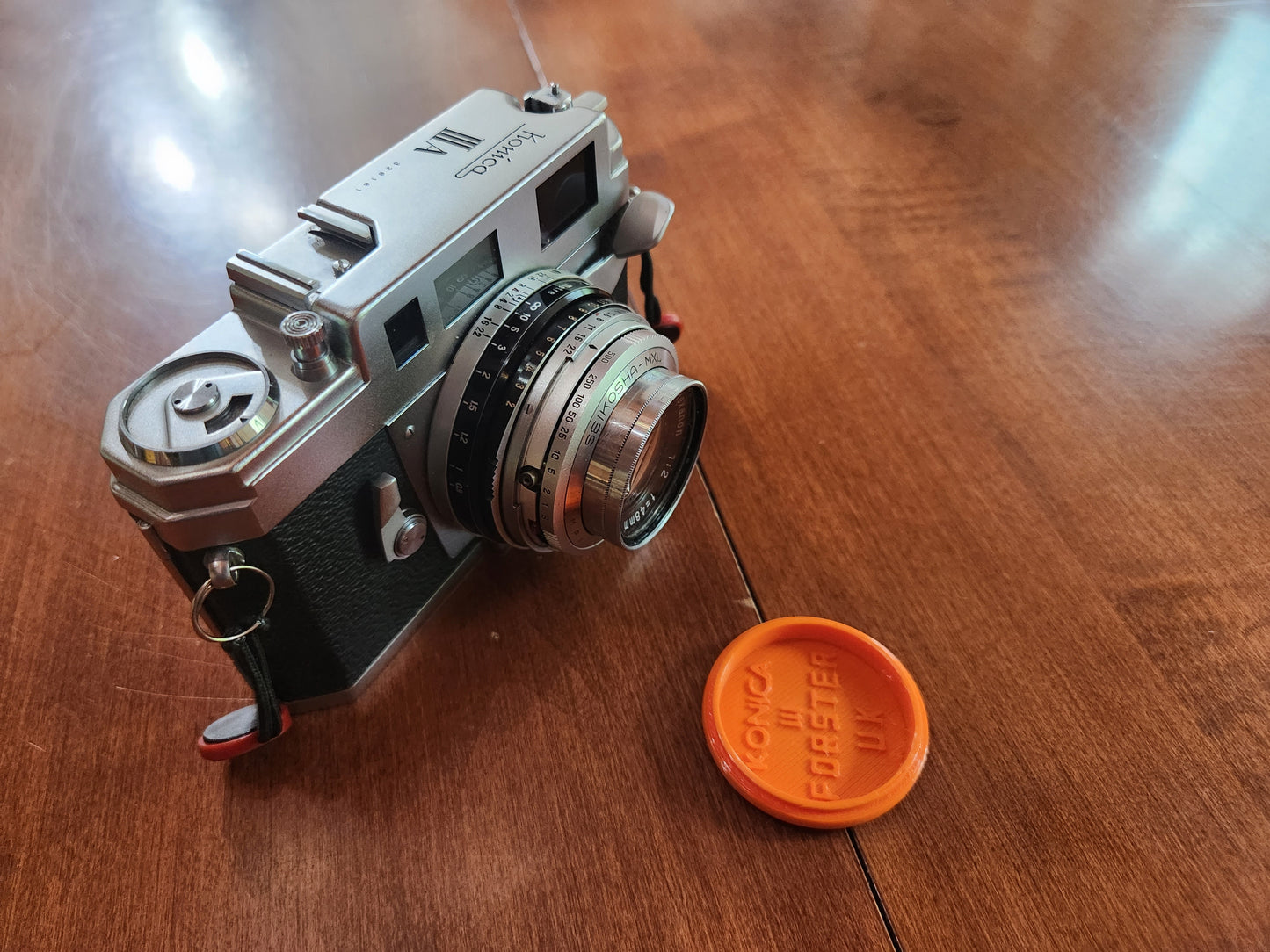 Konica II & III Flexible Lens Cap By Forster UK