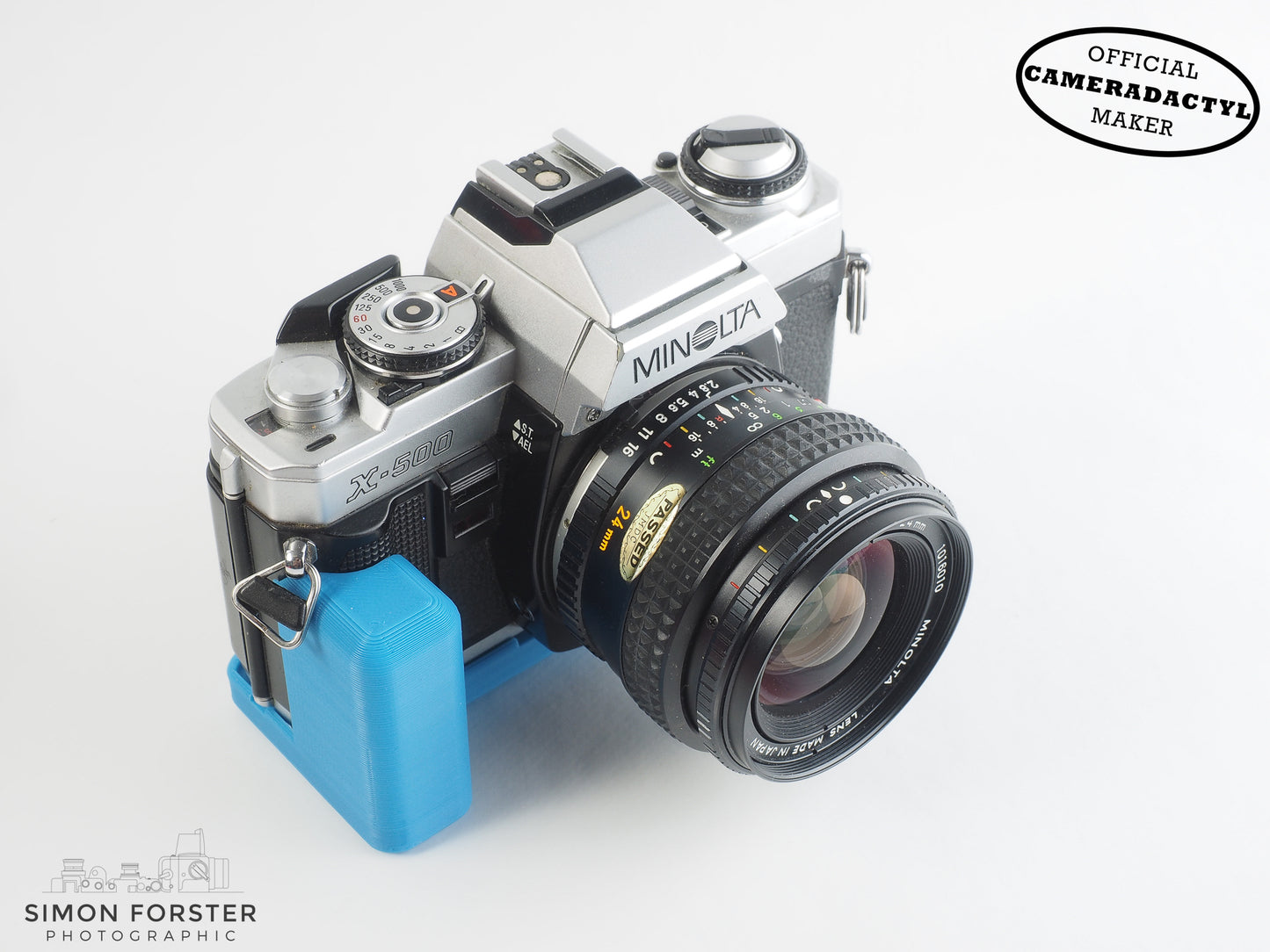 Minolta X-300 / X-500 / X-700 / X-370 / X-570 Butter Grip By Cameradactyl