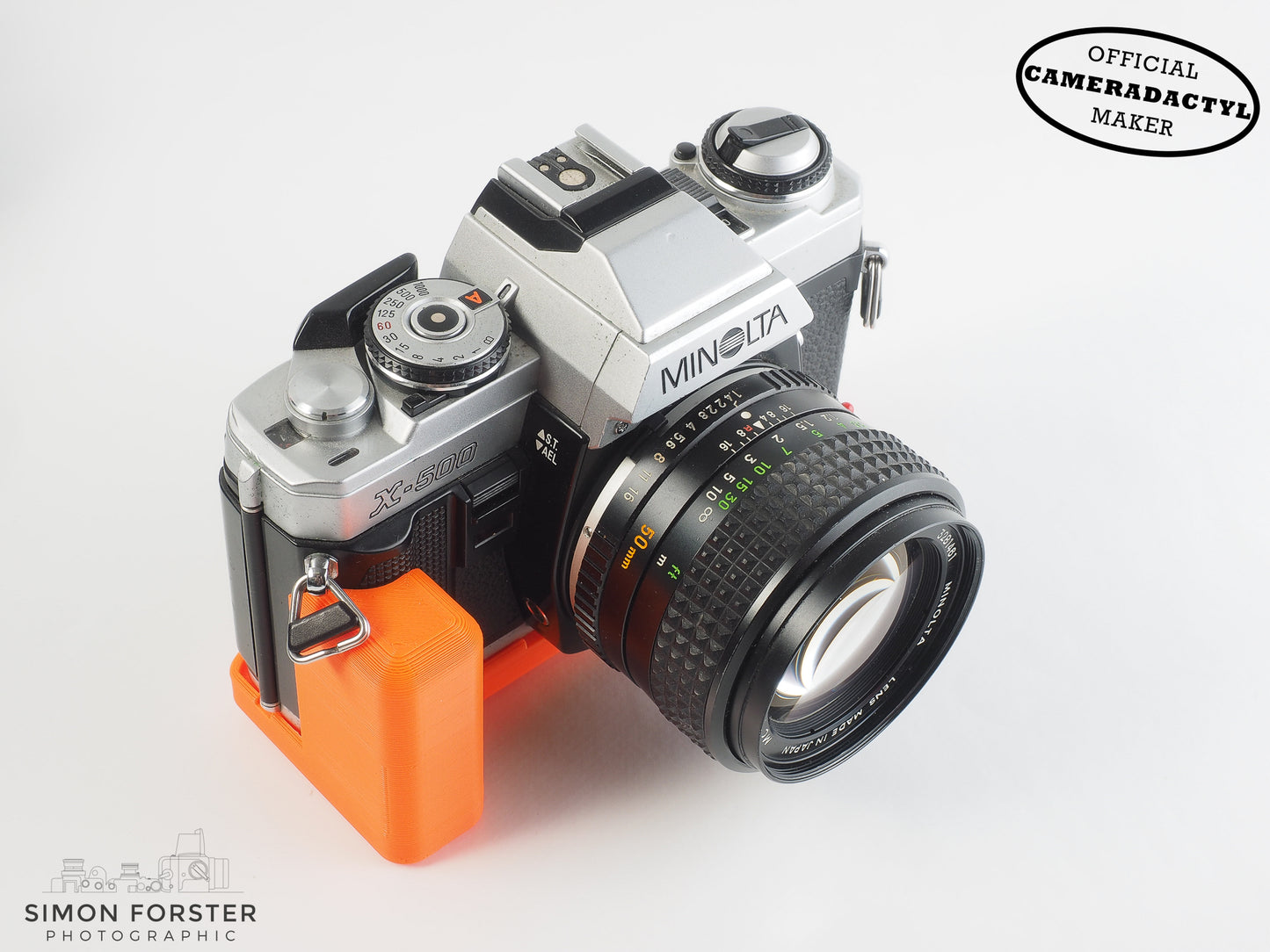Minolta X-300 / X-500 / X-700 / X-370 / X-570 Butter Grip By Cameradactyl