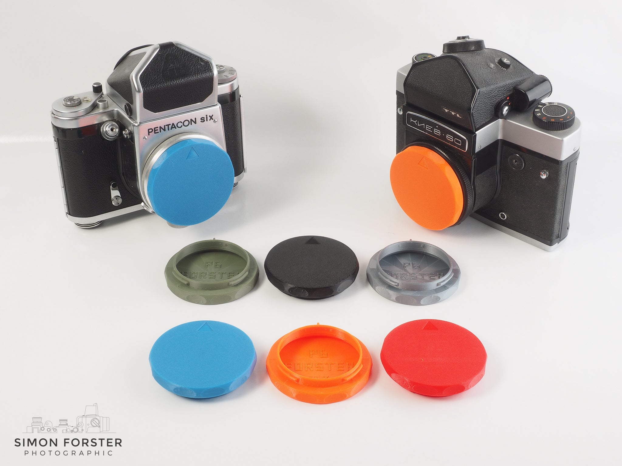 Pentacon Six Kiev 60 6C Etc Body Caps By Forster UK
