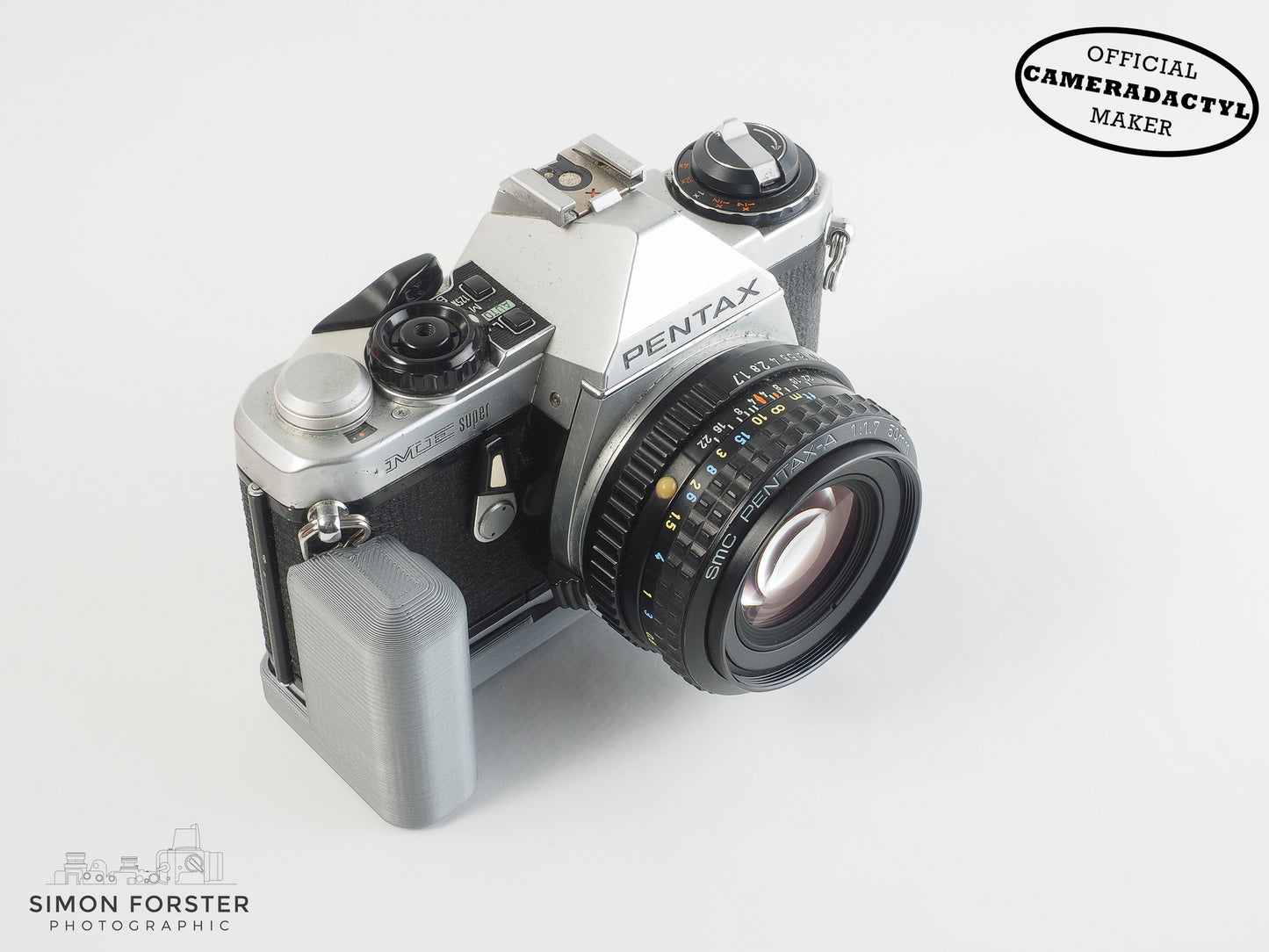 Pentax ME & ME Super Butter Grip By Cameradactyl