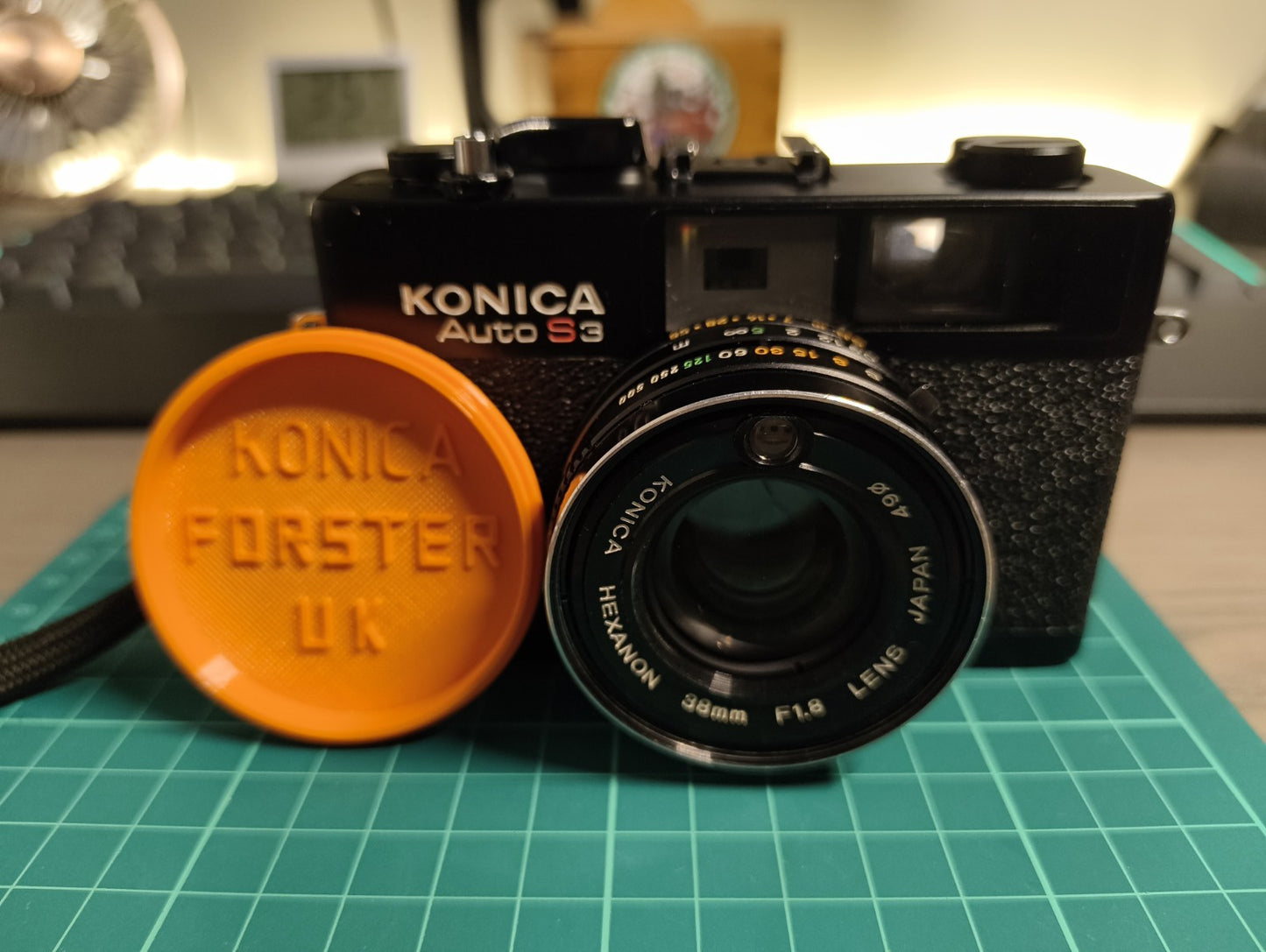 Konica Auto S£ Flexible Lens Cap By Forster UK