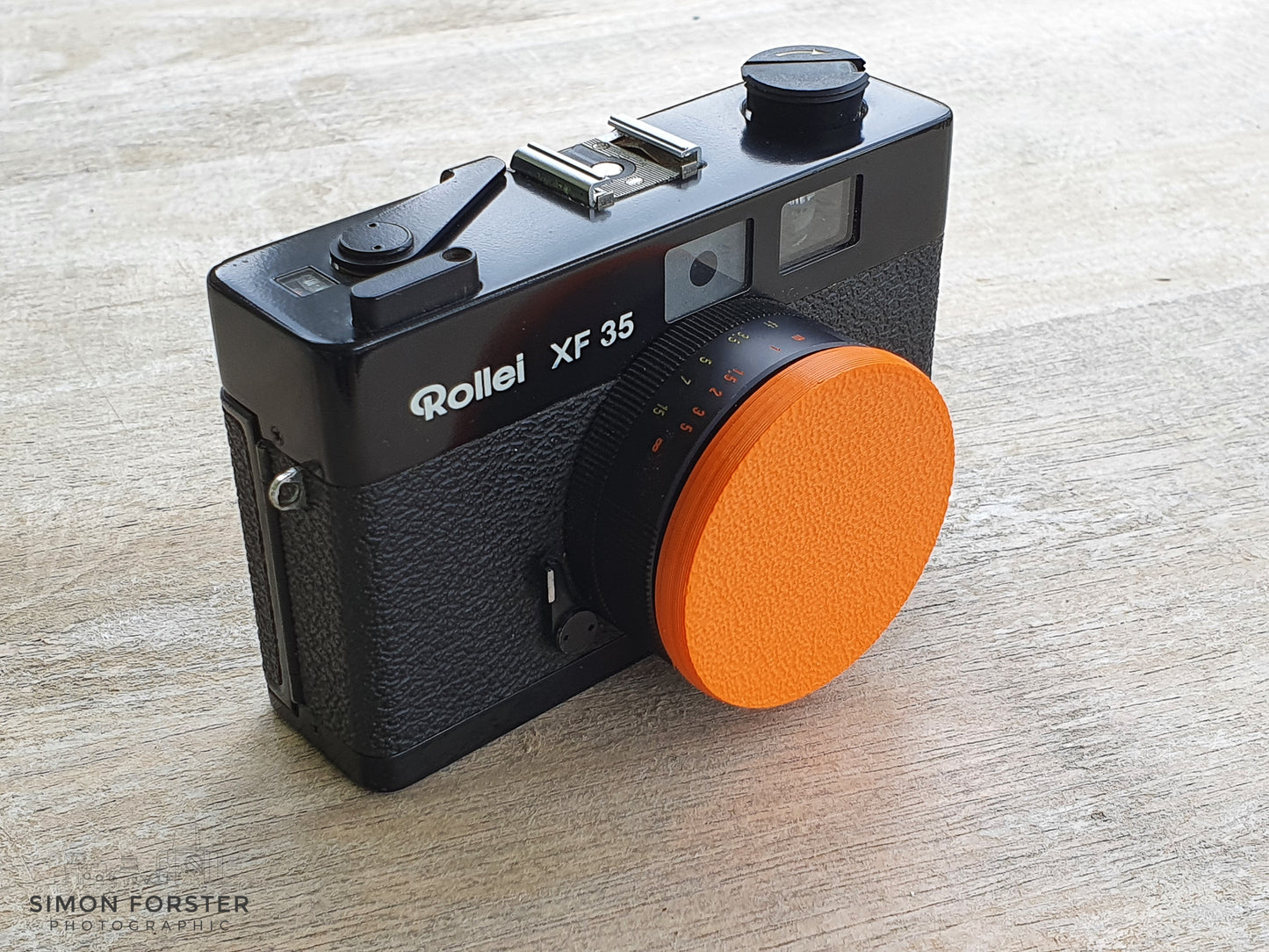 Rollei XF 35 & Voigtlander VF 135 Flexible Lens Cap By Forster UK