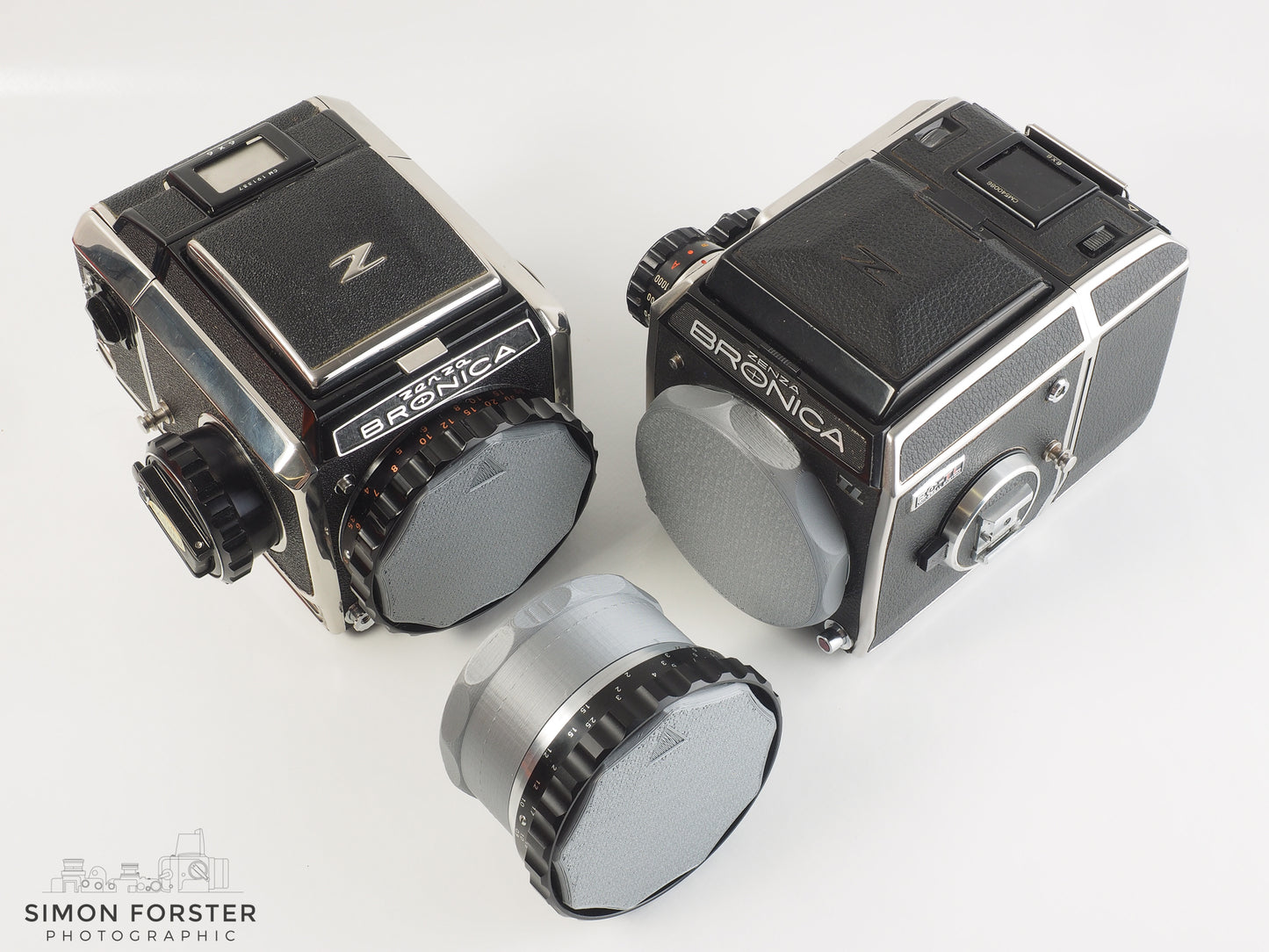 Bronica S, S2, EC, EC TL, C & D Body & Helicoid Cap By Forster UK