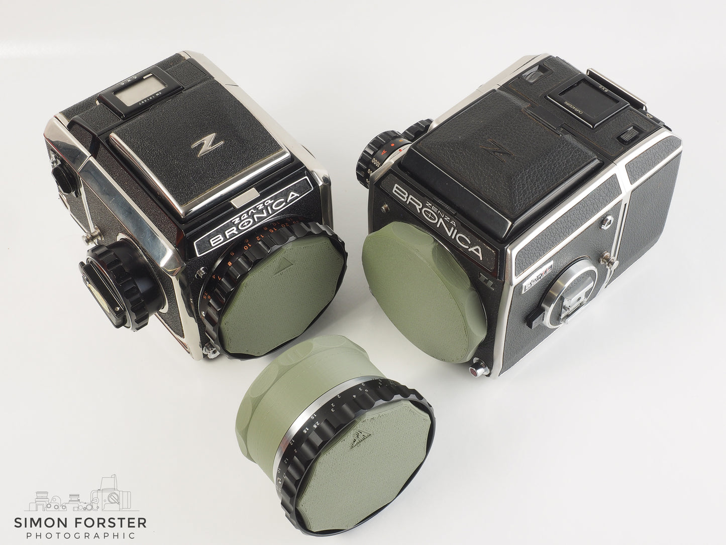 Bronica S, S2, EC, EC TL, C & D Body & Helicoid Cap By Forster UK