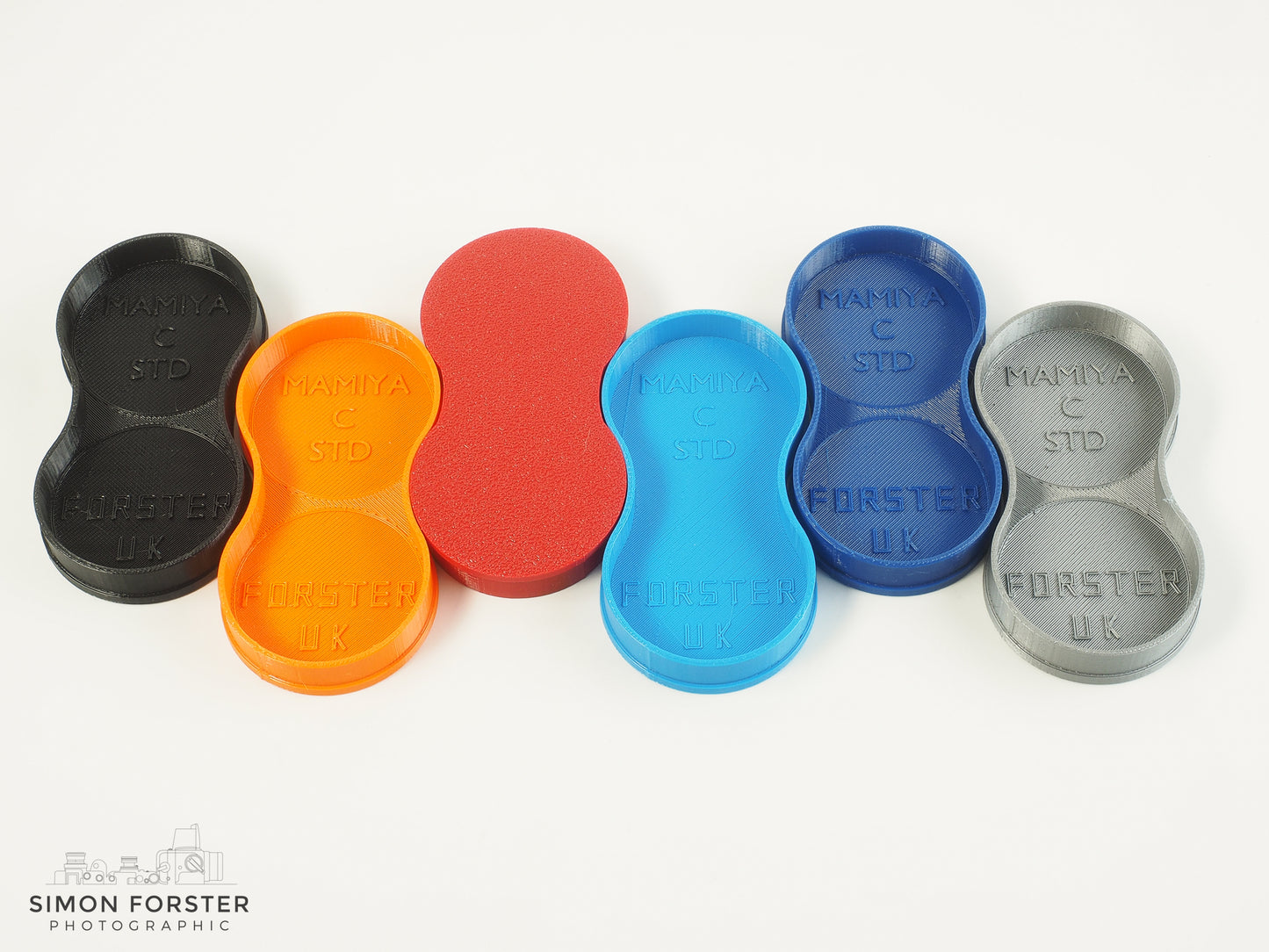 Mamiya C TLR Front And Rear Flexible Lens Caps C330 C220 C3 C2 etc by Forster UK