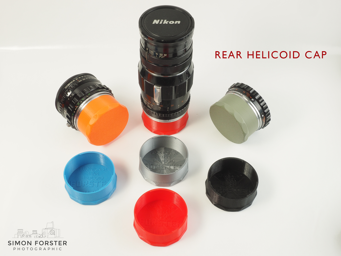 Bronica S, S2, EC, EC TL, C & D Rear Lens & Helicoid Cap By Forster UK