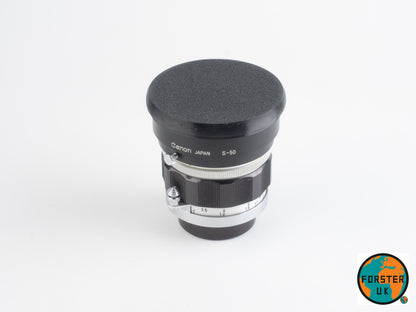 Canon 50mm f/1.4 Flexible (S-50) Lens Hood Cap By Forster UK