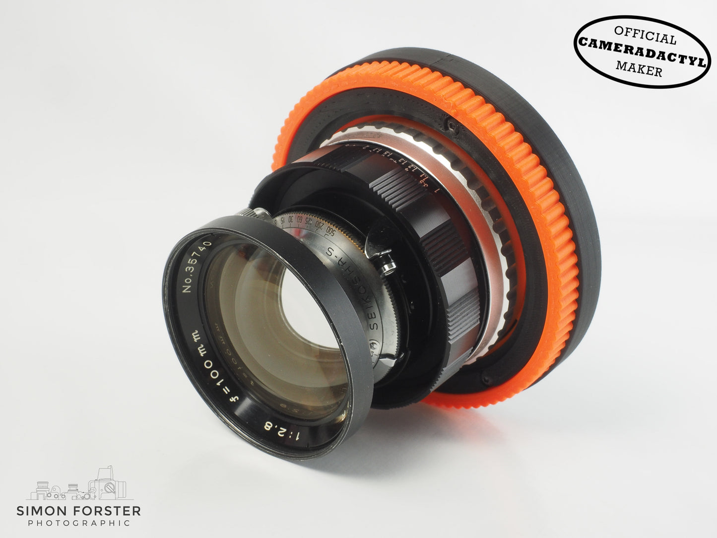 Mamiya Universal Press / Polaroid 600SE Lens Mounting Flange for Homemade Camera Builders By Cameradactyl