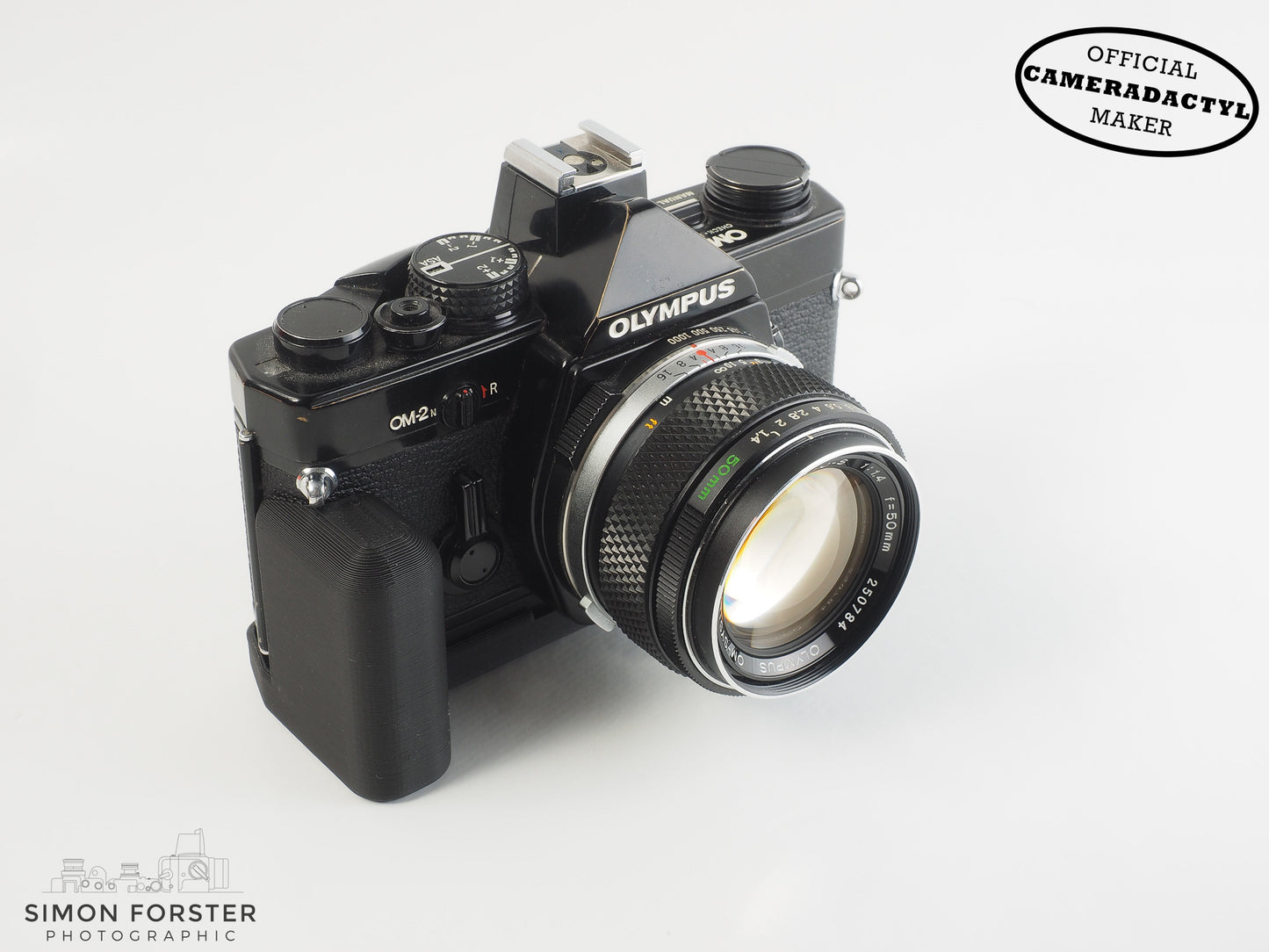 Olympus OM-1 / 2 / 2n / 2s / 3 / 4 / 4Ti Butter Grip By Cameradactyl