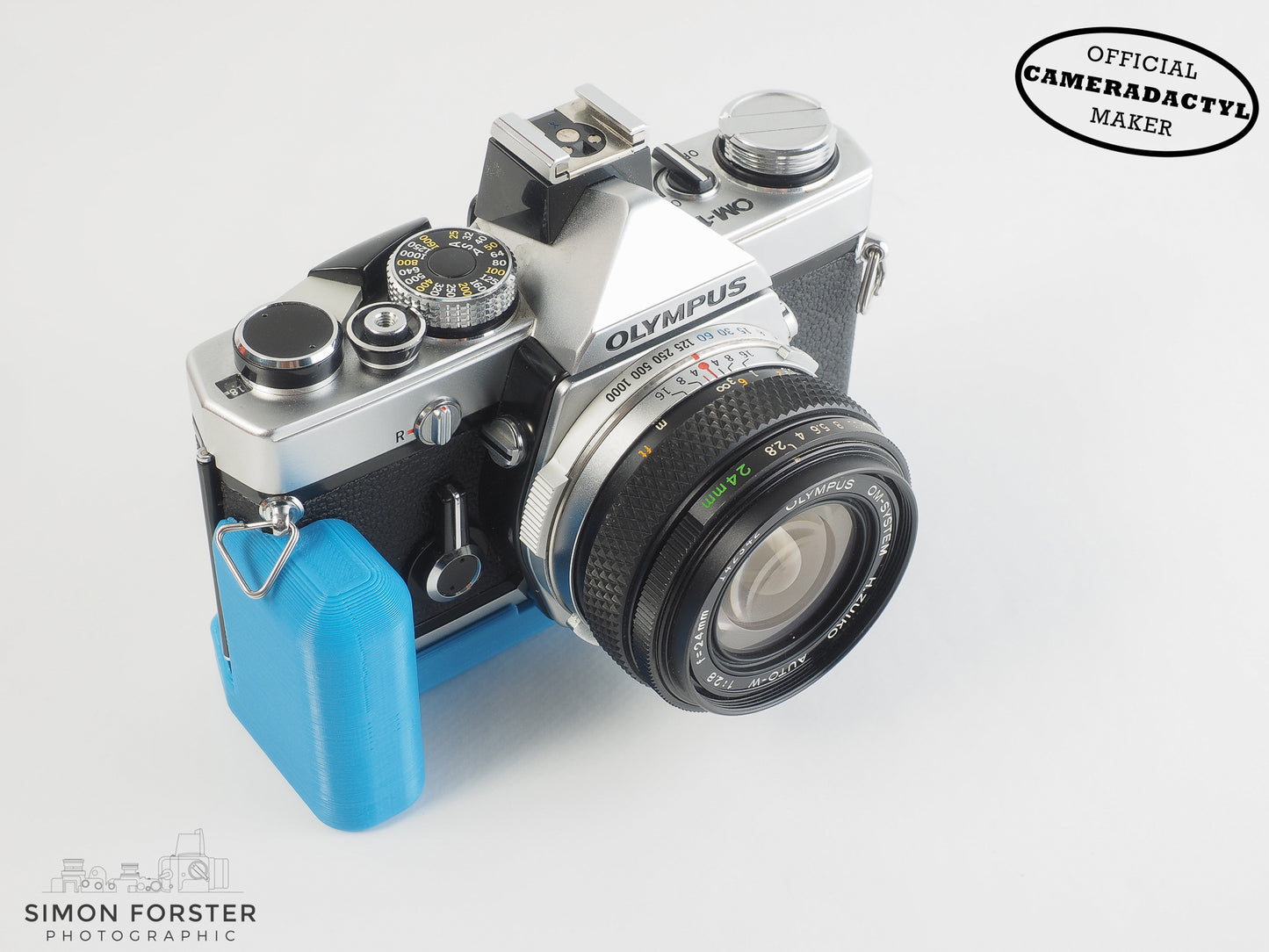 Olympus OM-1 / 2 / 2n / 2s / 3 / 4 / 4Ti Butter Grip By Cameradactyl