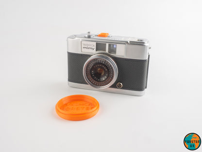 Yashica Mimy & Mimy-S Flexible Lens Caps & Hot Shoe Covers By Forster UK