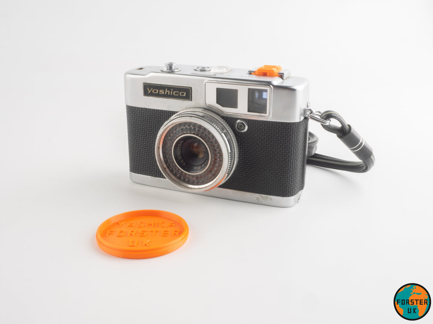 Yashica Mimy & Mimy-S Flexible Lens Caps & Hot Shoe Covers By Forster UK