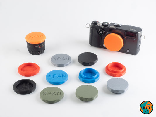 Hasselblad Xpan & Fujifilm TX-1 Rear Lens Caps & Body Caps By Forster UK