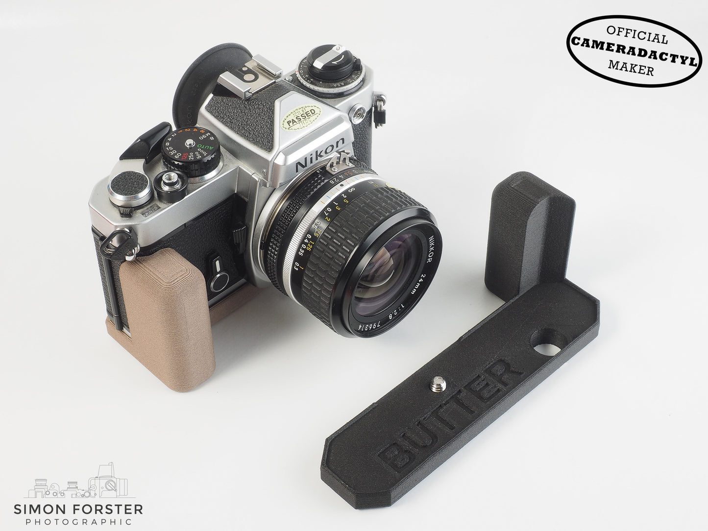 Voigtlander Bessa R / L / T Series Butter Grip By Cameradactyl