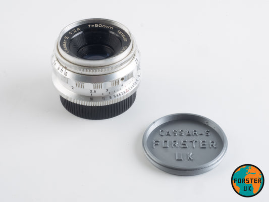 Steinheil Munchen Cassar S f/2.8 Flexible Lens Cap By Forster UK