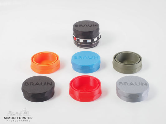 Braun Paxette Super III (Prontor Mount) Rear Lens Caps By Forster UK