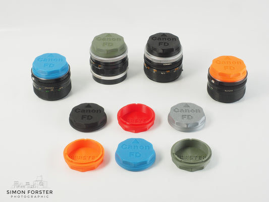 Canon FD (All Versions) Rear Lens Caps By Forster UK