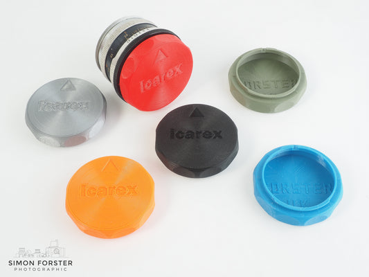 Icarex Bayonet Mount Rear Lens Caps By Forster UK