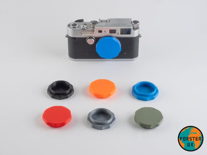 Leica M39/LTM Screw Mount Rear Lens Caps & Body Caps By Forster UK