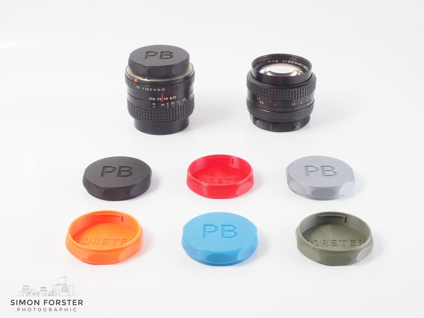 Praktica Bayonet PB Rear Lens Caps By Forster UK