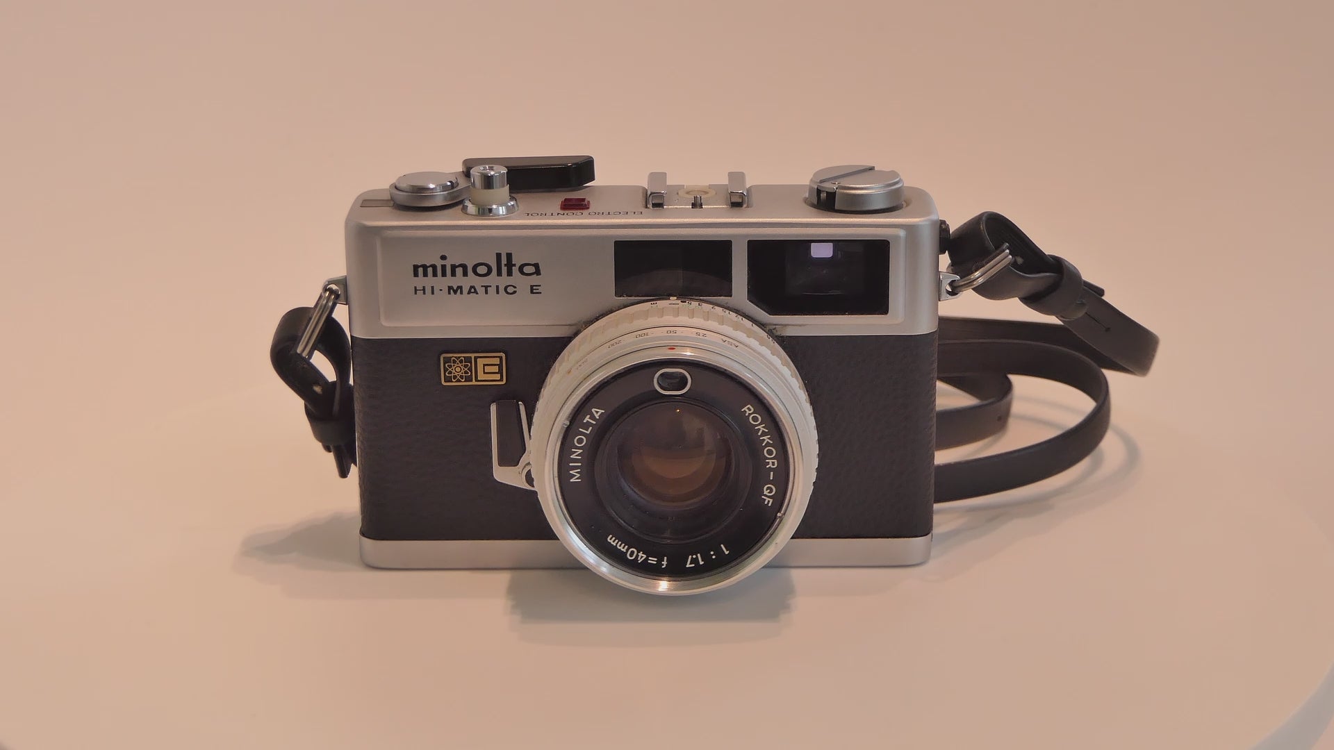 Minolta HI-MATIC E Flexible Lens Caps & Hot Shoe Covers By
