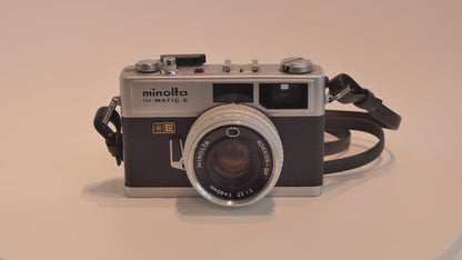 Minolta HI-MATIC E Flexible Lens Caps & Hot Shoe Covers By Forster UK