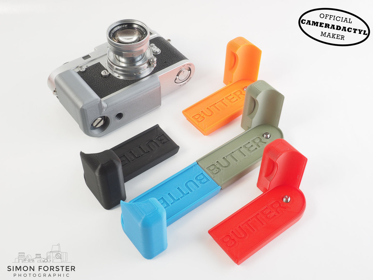 Leica M Series Butter Grip By Cameradactyl (fits all M Film cameras except the M5 & 246)