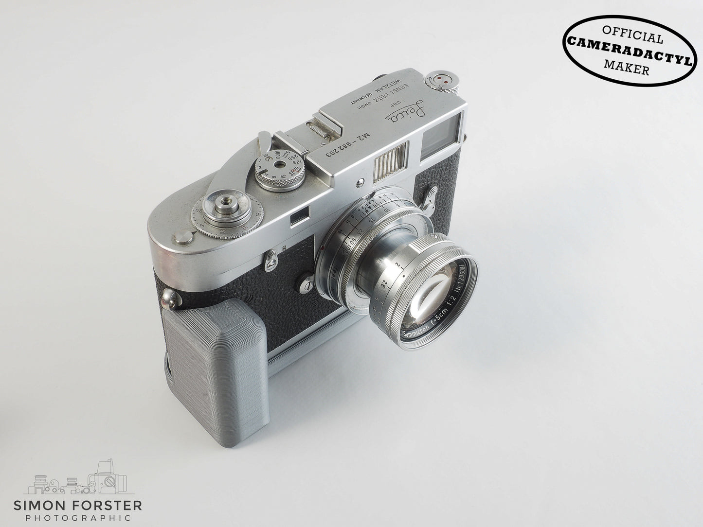 Leica M Series Butter Grip By Cameradactyl (fits all M Film cameras except the M5 & 246)