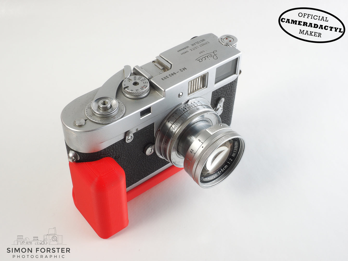 Leica M Series Butter Grip By Cameradactyl (fits all M Film cameras except the M5 & 246)