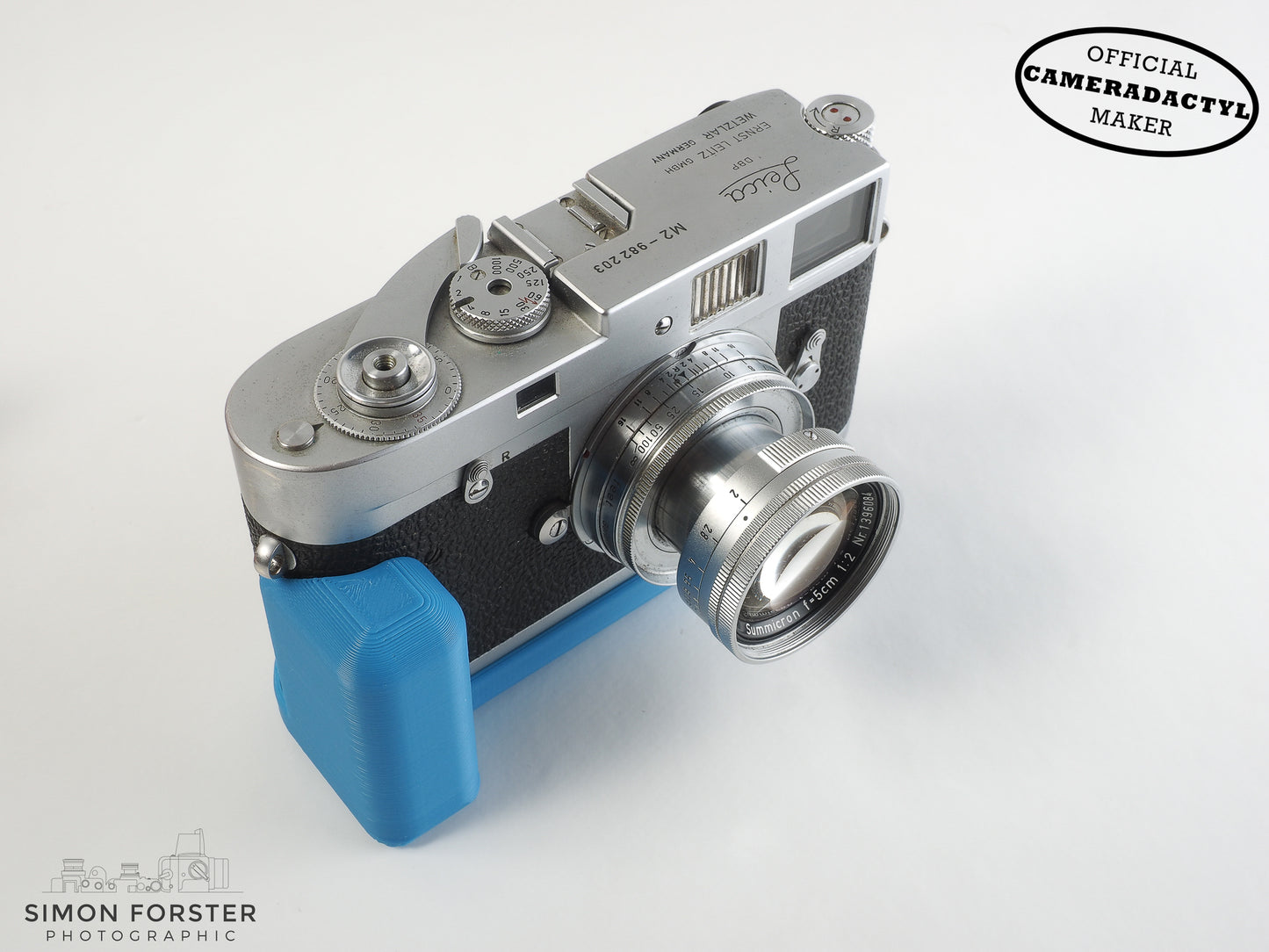 Leica M Series Butter Grip By Cameradactyl (fits all M Film cameras except the M5 & 246)