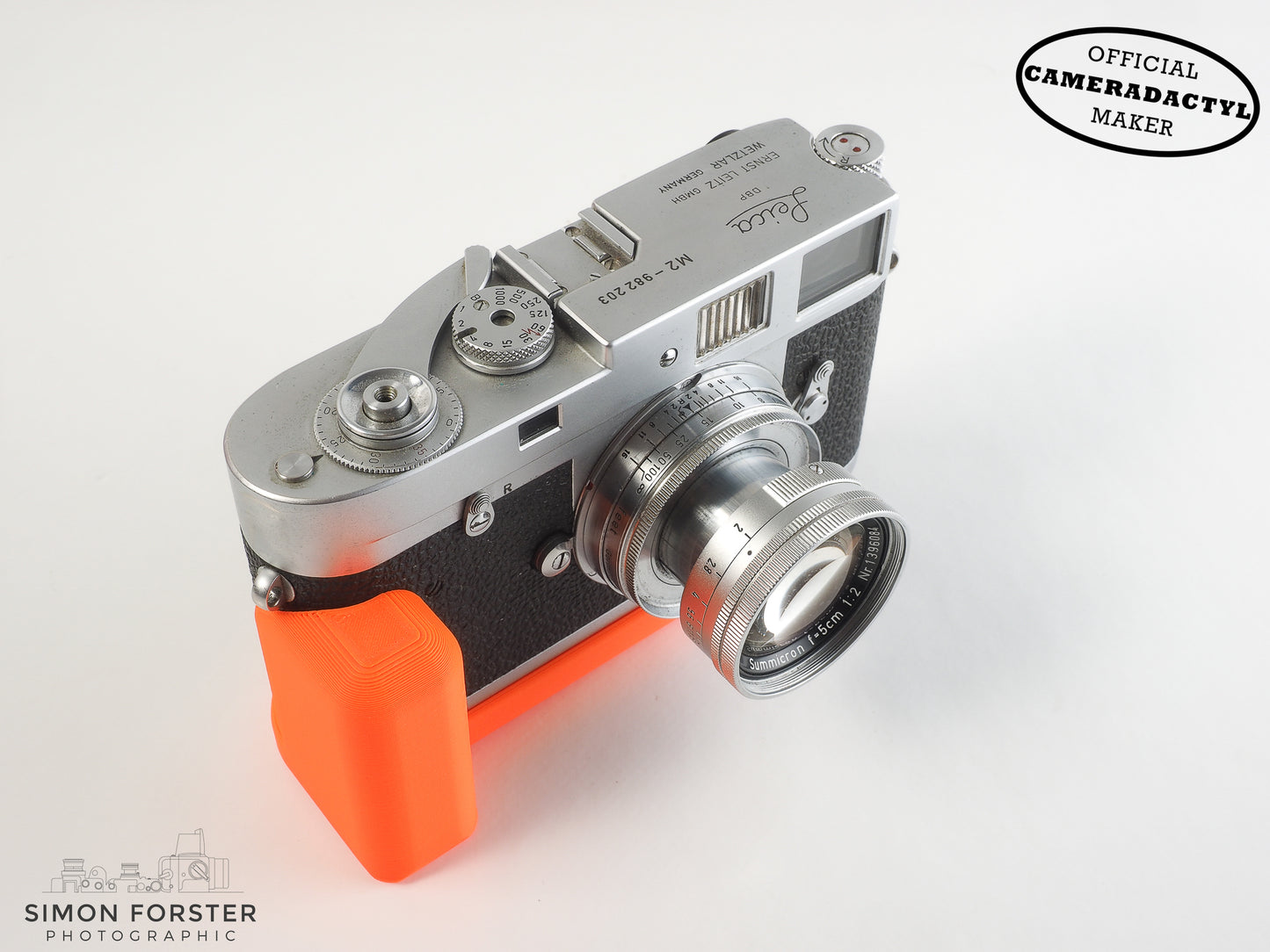 Leica M Series Butter Grip By Cameradactyl (fits all M Film cameras except the M5 & 246)