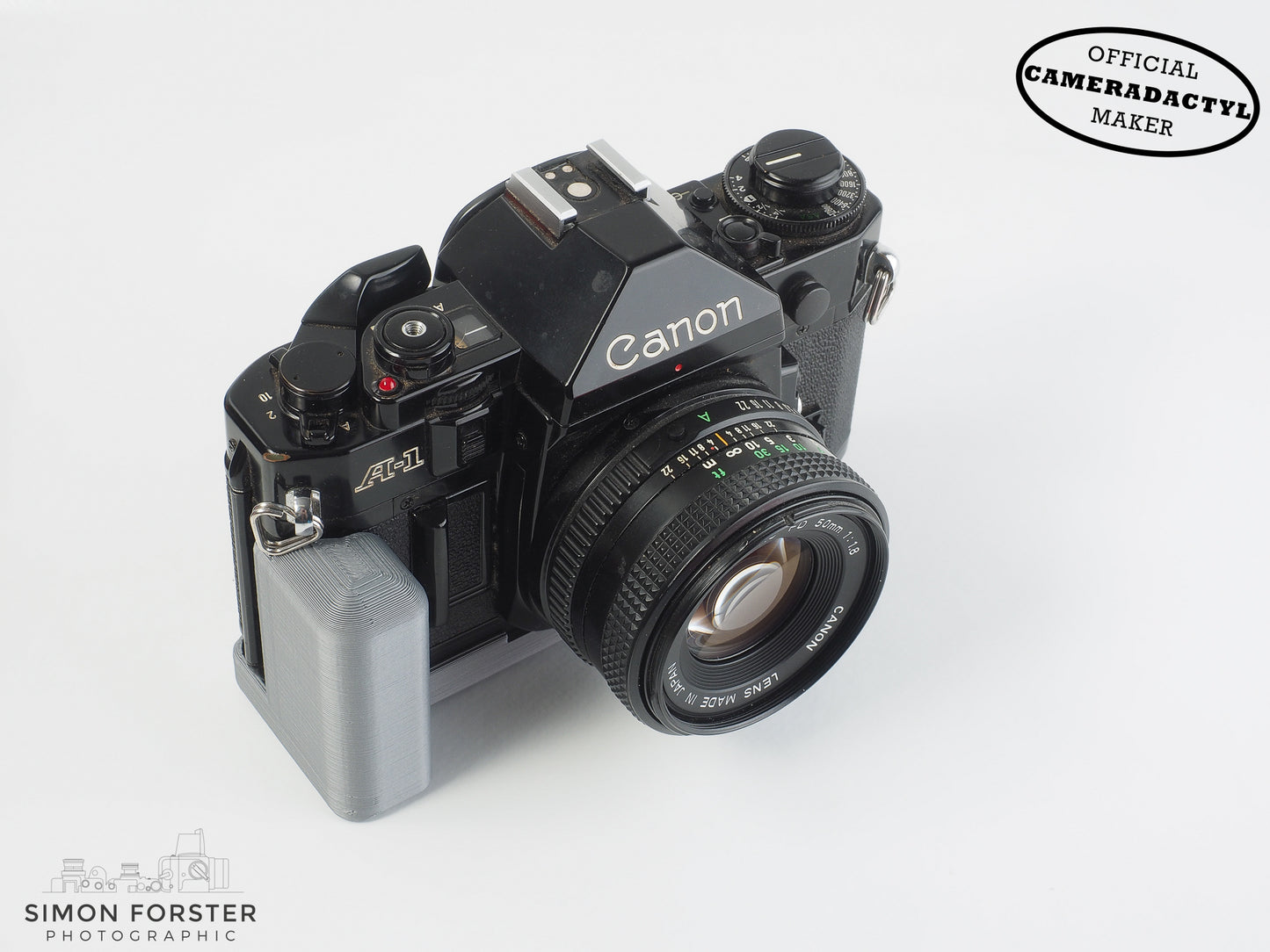 Canon A-1 Butter Grip By Cameradactyl