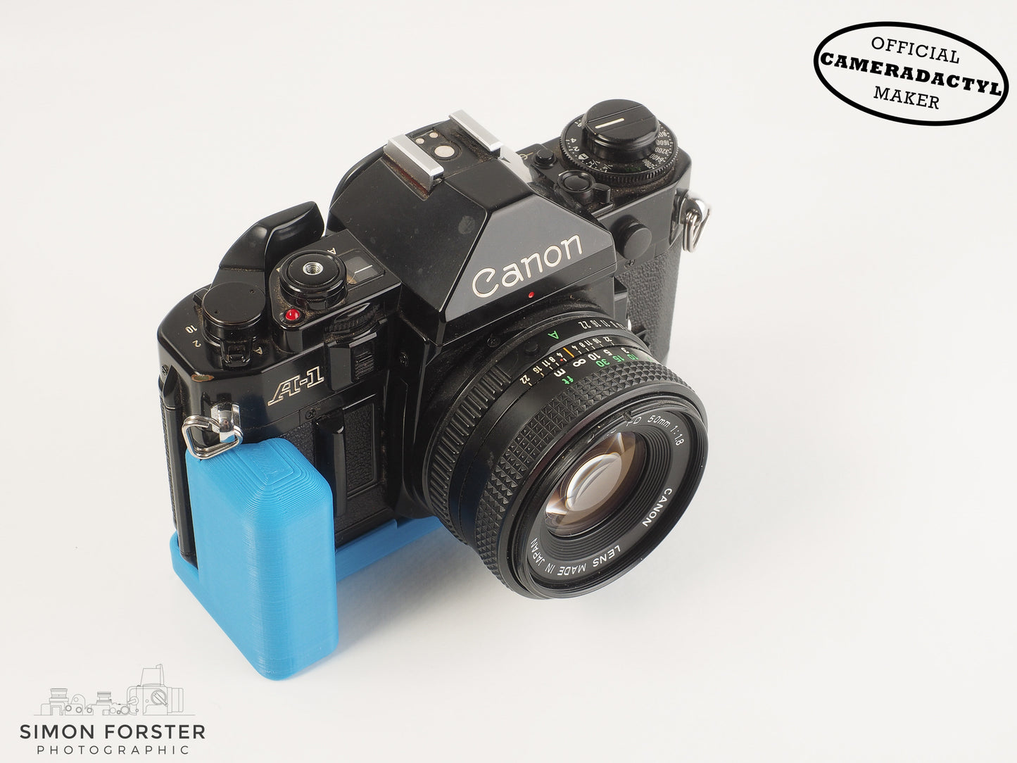 Canon A-1 Butter Grip By Cameradactyl