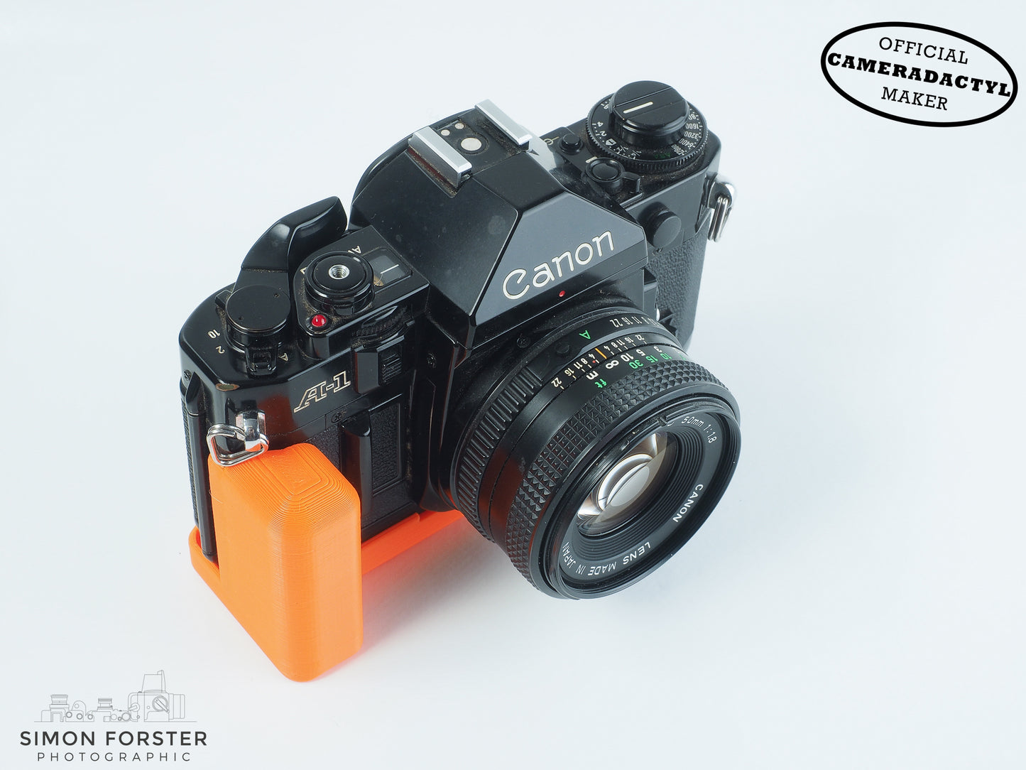 Canon A-1 Butter Grip By Cameradactyl