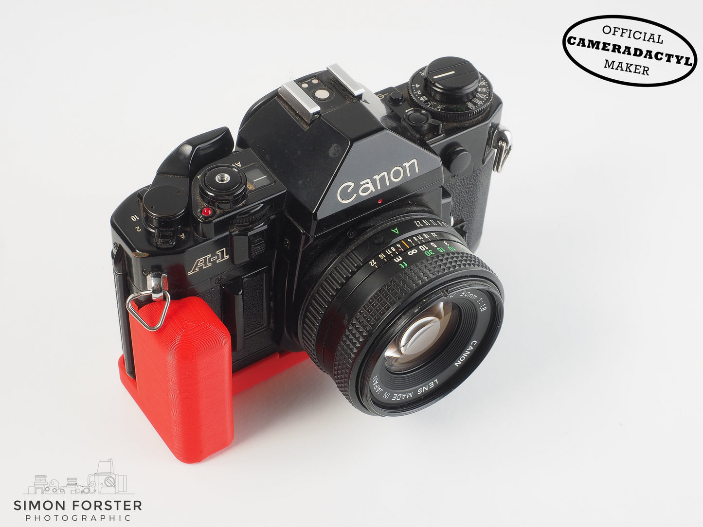 Canon A-1 Butter Grip By Cameradactyl