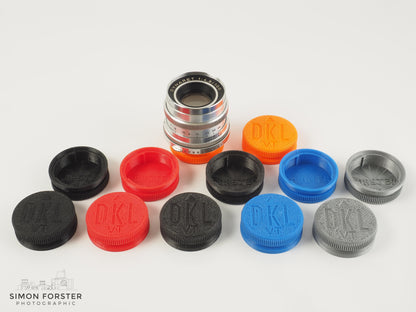 DKL VT Voigtlander Vitessa T & Braun Super Colorette II Rear Lens Cap By Forster UK