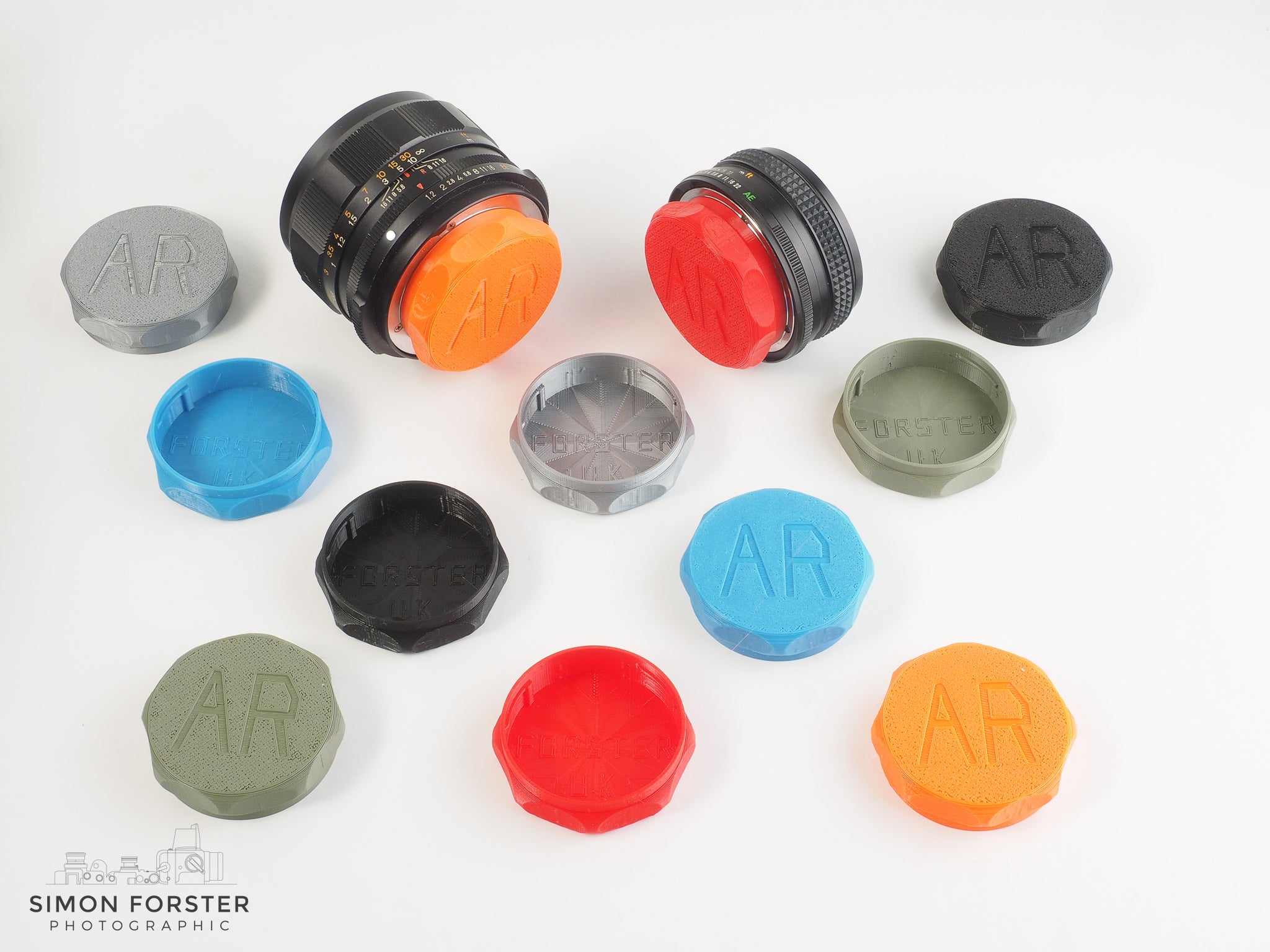 Konica AR Mount Rear Lens Caps By Forster UK