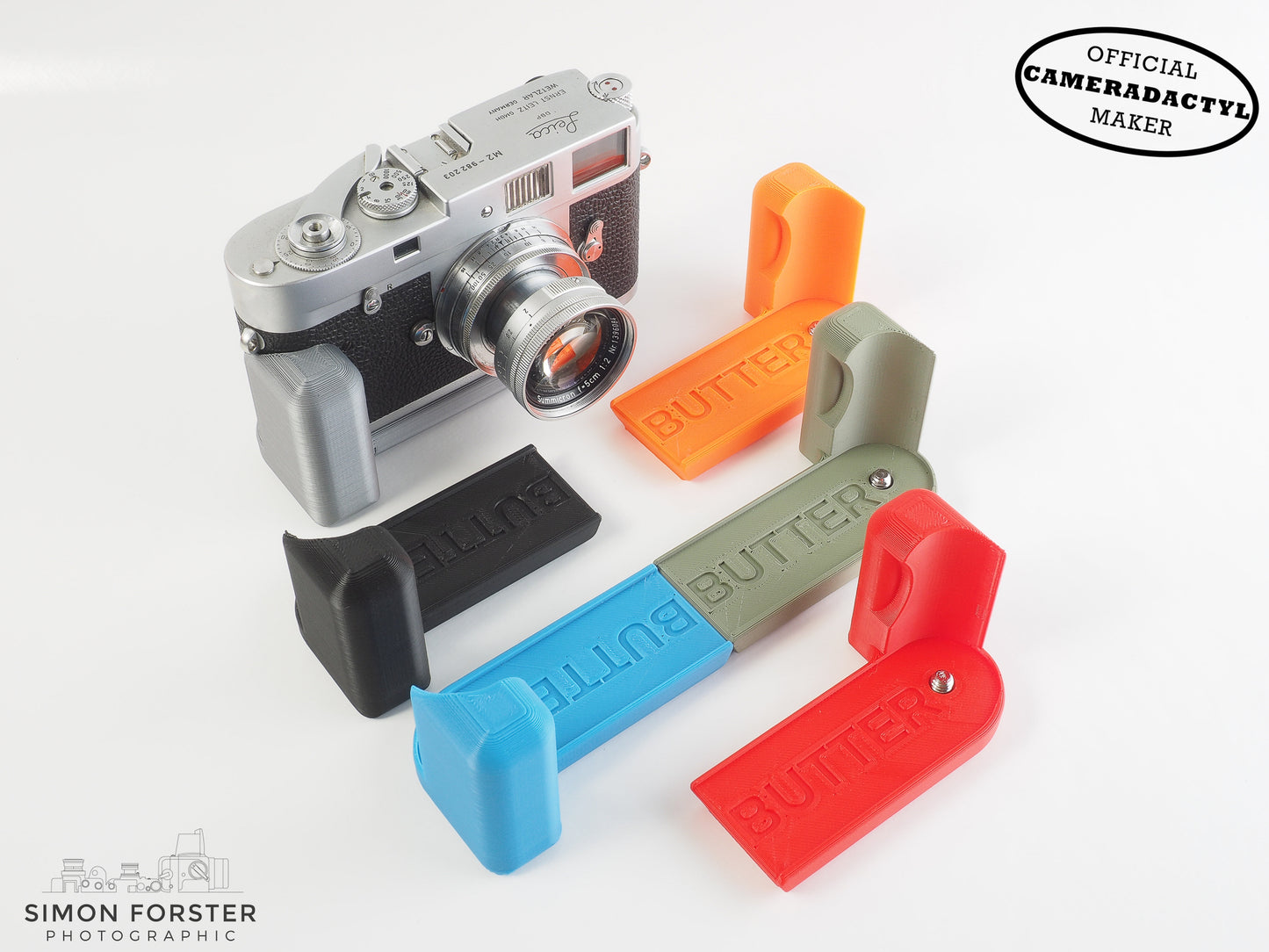 Leica M Series Butter Grip By Cameradactyl (fits all M Film cameras except the M5 & 246)