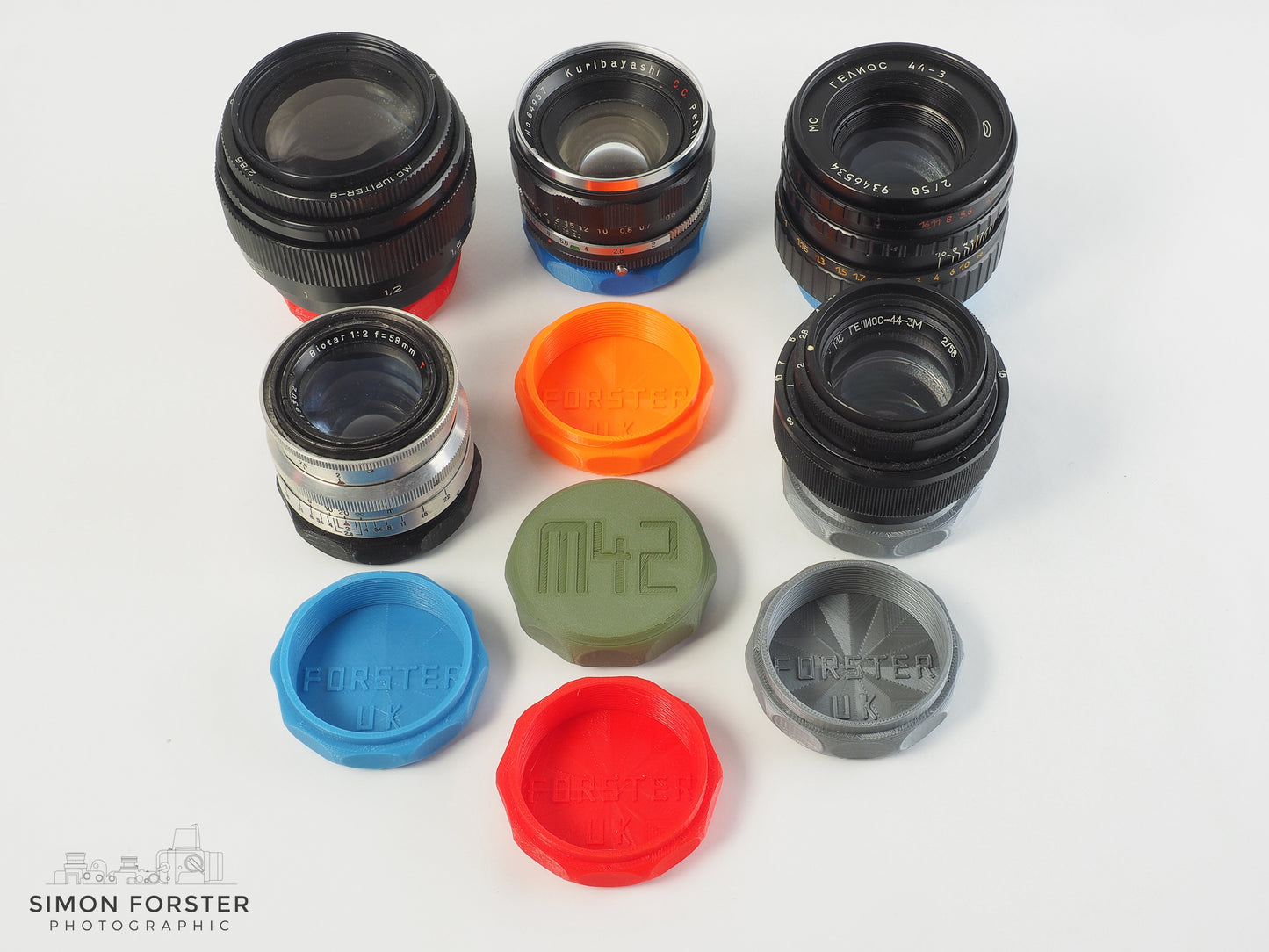 M42 Screw Mount Rear Lens Caps By Forster UK